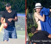 Se bronzeaza in familie! Cameron Diaz, la plaja cu iubitul si copiii lui Se bronzeaza in familie! Cameron Diaz, la plaja cu iubitul si copiii lui