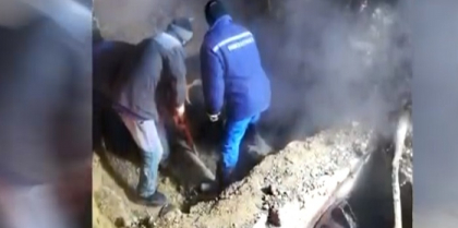 Blocurile din sectorul Botanica al capitalei, care au ramas fara caldura si apa calda din cauza unei avarii, au fost conectate la retea - VIDEO