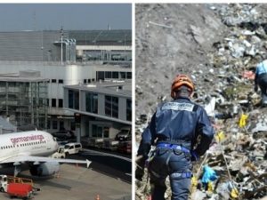 Filmare cu telefonul, din avion, cu ultimele clipe ale zborului 4U9525, gasita in Alpi. Bild si Paris Match descriu scenele