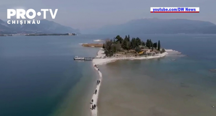 I 370 chilometri quadrati del Lago di Garda si sono prosciugati: “La situazione è critica. Non resta che aspettare la pioggia”