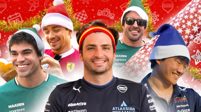 Surprize amuzante și neașteptate în echipele de Formula 1: piloții și-au oferit cadouri de Secret Santa de la cărți de gătit la cârje și accesorii de padel - VIDEO