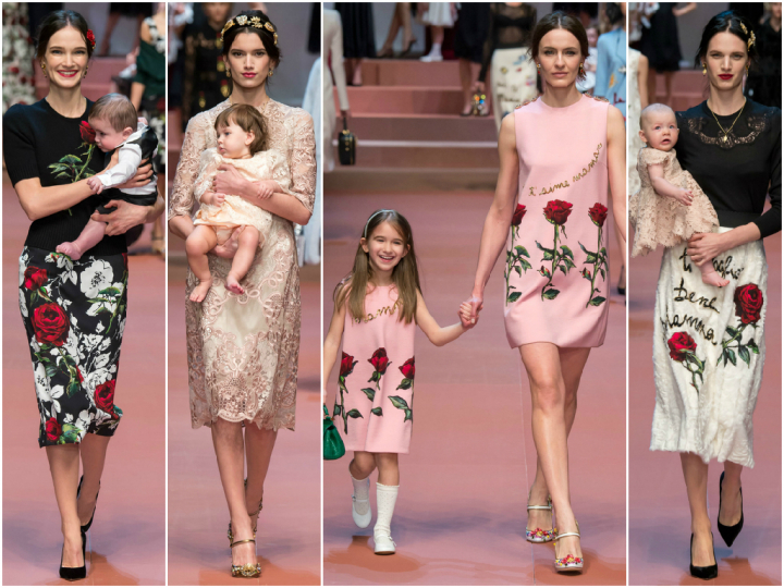 Dolce & Gabbana a sarbatorit mama, in prima zi de primavara. Vezi colectia inedita - FOTO Dolce & Gabbana a sarbatorit mama, in prima zi de primavara. Vezi colectia inedita - FOTO