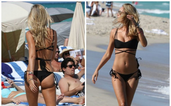 Aparitiile ei la plaja sunt un adevarat spectacol. Blonda care atrage privirile barbatilor ca un magnet Aparitiile ei la plaja sunt un adevarat spectacol. Blonda care atrage privirile barbatilor ca un magnet