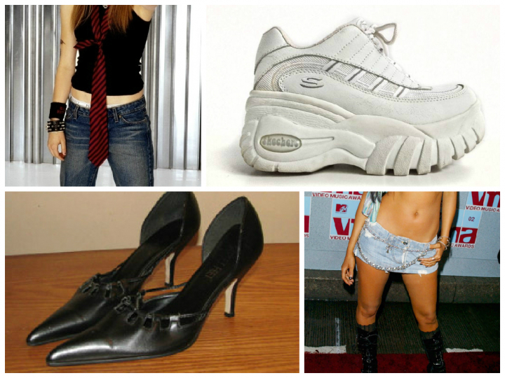 Moda anilor 2000: ai purtat si tu pantofi cu bot ascutit si blugi cu talie extrem de joasa? Moda anilor 2000: ai purtat si tu pantofi cu bot ascutit si blugi cu talie extrem de joasa?