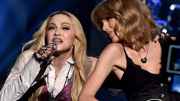 Madonna si Taylor Swift, super sexy pe scena. Vezi tinutele purtate in timpul duetului incendiar - VIDEO
