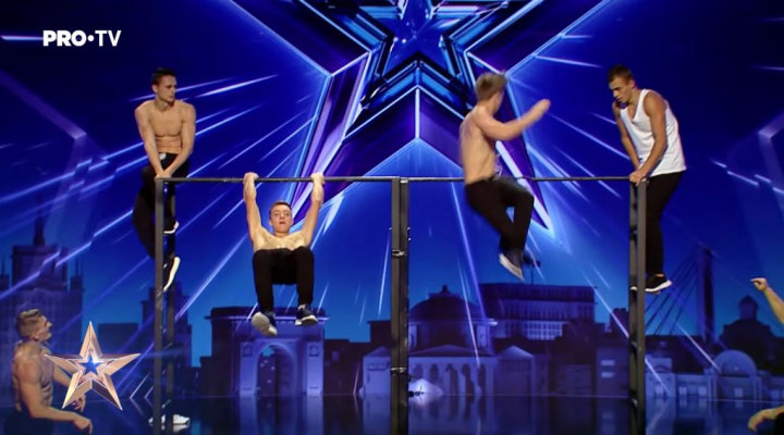 Sase moldoveni au facut senzatie la Romanii au Talent. „Nu-mi vine sa cred ca e real.” 

