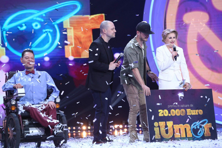 Moldoveanca Irena Boclinca, sosia Vioricai Dancila, este castigatoarea iUmor. A donat premiul de 20.000 de euro in direct la tv 
