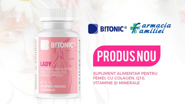 Produs #NOU de la BiTONIC Lady - complex #PREMIUM conceput special pentru femei Produs #NOU de la BiTONIC Lady - complex #PREMIUM conceput special pentru femei