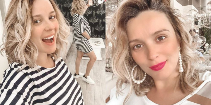 Regina telenovelelor romanesti, Diana Dumitrescu, in costum de baie in a 8-a luna de sarcina Regina telenovelelor romanesti, Diana Dumitrescu, in costum de baie in a 8-a luna de sarcina