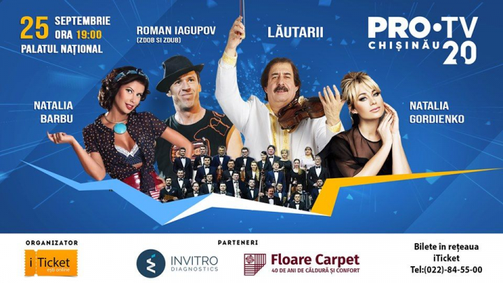 Concertul aniversar PRO TV Chisinau va avea loc astazi! Cum decurg pregatirile? Maestrul Nicolae Botgros: „Vom face niste lucruri de exceptie...”