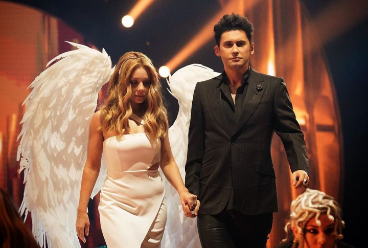 Prima aparitie impreuna de la finalul concursului "Vocea Ucrainei". Dan Balan si Tina Karol – in ipostaze tandre si romantice