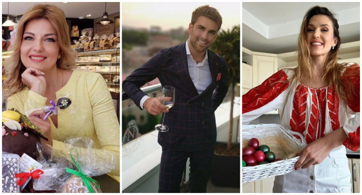 Cum au sarbatorit Pastele vedetele din Moldova si ce au avut pe masa de sarbatoare 