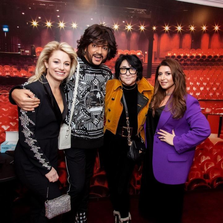 Natalia Gordienko, alaturi de Kirkorov, Jasmin si alte vedete din Rusia. „O seara minunata cu prietenii”