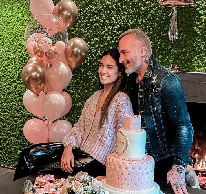 Rasfat total pentru iubita milionarului Gianluca Vacchi! Sharon Fonseca a implinit 26 de ani