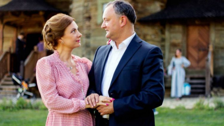 Igor Dodon si-a inceput ziua cu o declaratie de dragoste: "Mereu ai fost si vei ramane Prima Doamna a sufletului nostru"