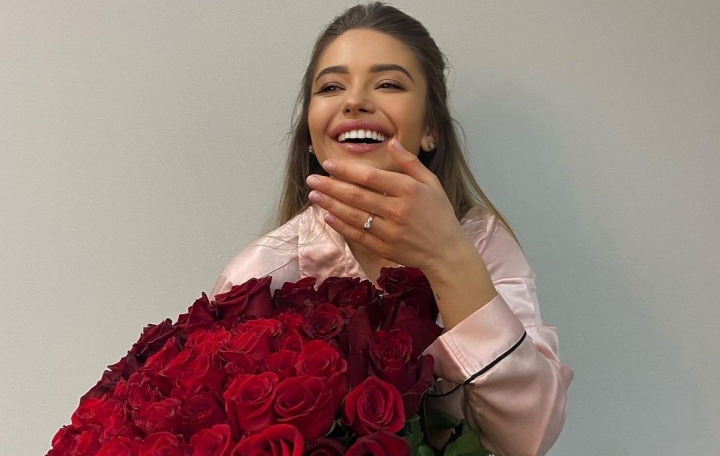 Cat costa inelul de logodna al Gabriellei Damir. Regizorul Roman Burlaca a investit mii de euro in fericirea iubitei lui