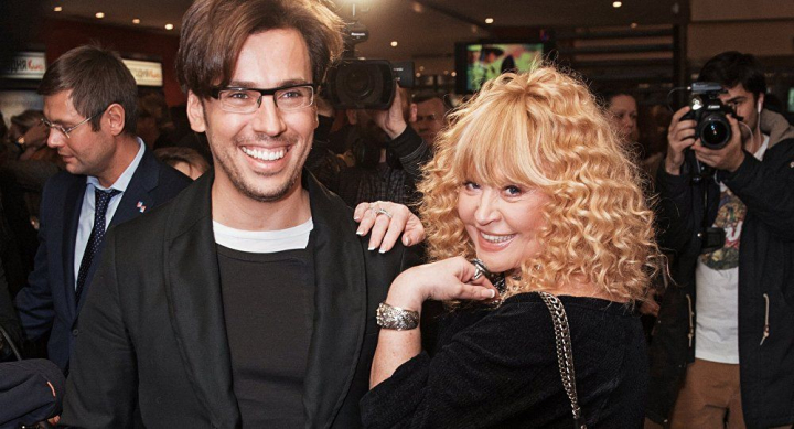 Maxim Galkin le-a aratat fanilor cum arata Pugaciova cand el avea doi ani