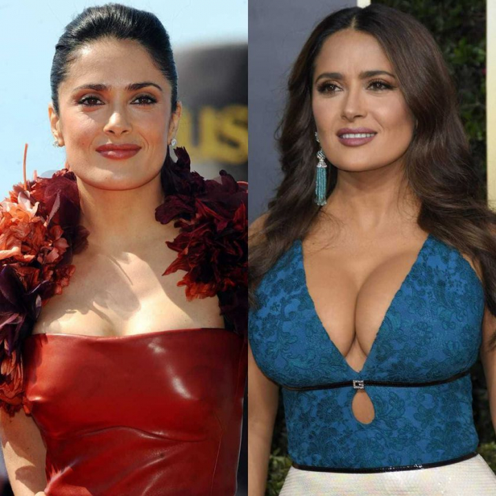 Salma Hayek: "Sanii mei cresc in continuare natural!" Iata cum explica actrita evolutia bustului ei, dupa ce s-a spus ca are implanturi Salma Hayek: "Sanii mei cresc in continuare natural!" Iata cum explica actrita evolutia bustului ei, dupa ce s-a spus ca are implanturi