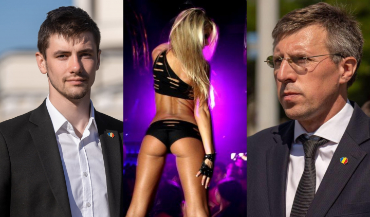 Inainte de alegeri s-au relaxat cu totii! Dorin Chirtoaca si Vlad Biletchi intr-un club din Chisinau, alaturi de fete indraznete. Vezi videoclipul viral pe internet in care cei doi danseaza - VIDEO 