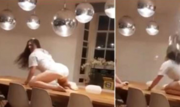 Dansul unei tinere la o petrecere a burlacitelor, devenit viral. Ce face aceasta - VIDEO