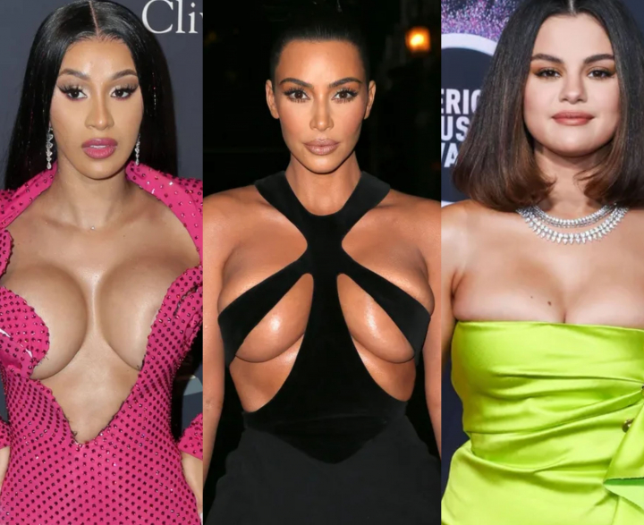 N-au incaput in rochii! Cele mai ridicole decolteuri ale vedetelor. Kim Kardashian, Cardi B, Selena Gomez - in top - FOTO
N-au incaput in rochii! Cele mai ridicole decolteuri ale vedetelor. Kim Kardashian, Cardi B, Selena Gomez - in top - FOTO