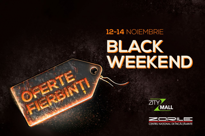 ZityMall si Zorile anunta Black Weekend pe 12-14 noiembrie. Vei fi cucerit de reducerile din magazine. Afla detalii si profita! ZityMall si Zorile anunta Black Weekend pe 12-14 noiembrie. Vei fi cucerit de reducerile din magazine. Afla detalii si profita!