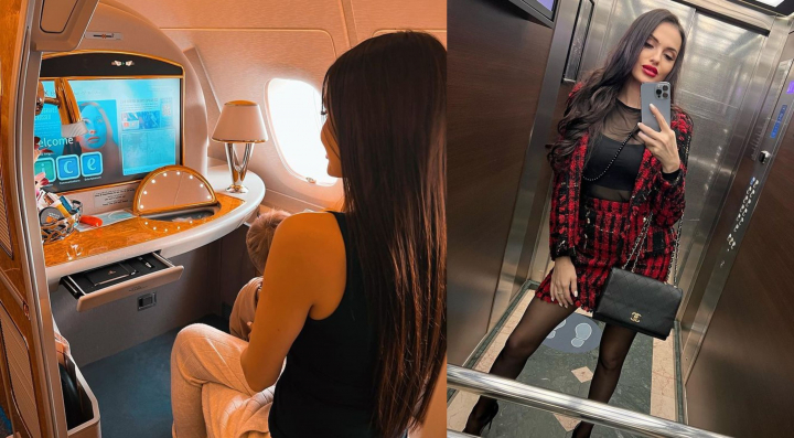 Lux demn de o vedeta! Tany Vander - lacrimi de fericire. A zburat in Dubai, la clasa I, cu cel mai mare avion din lume - VIDEO Lux demn de o vedeta! Tany Vander - lacrimi de fericire. A zburat in Dubai, la clasa I, cu cel mai mare avion din lume - VIDEO