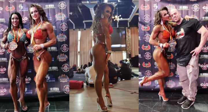 Moldoveanca Leo Ciobu a obtinut locul II la Romania Muscle Fest Pro! Tanara a impresionat juriul - FOTO/VIDEO
