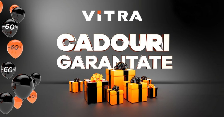 ViTRA! Cele mai asteptate reduceri de pana la -60% de Black 3Days! ViTRA! Cele mai asteptate reduceri de pana la -60% de Black 3Days!