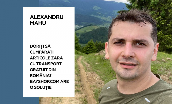 Alexandru Mahu. Doriti sa cumparati articole Zara cu transport gratuit din Romania? BayShop.com are o solutie Alexandru Mahu. Doriti sa cumparati articole Zara cu transport gratuit din Romania? BayShop.com are o solutie