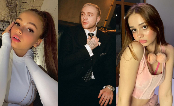 Asemanare izbitoare intre iubitele lui Egor Kreed! Vezi sosia bloggeritei Valea Karnaval - FOTO