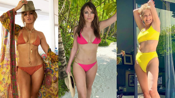 Au cu ce se mandri! Jennifer Lopez, Salma Hayek si alte celebritati care au mai mult de 50 de ani si arata perfect in bikini - FOTO Au cu ce se mandri! Jennifer Lopez, Salma Hayek si alte celebritati care au mai mult de 50 de ani si arata perfect in bikini - FOTO