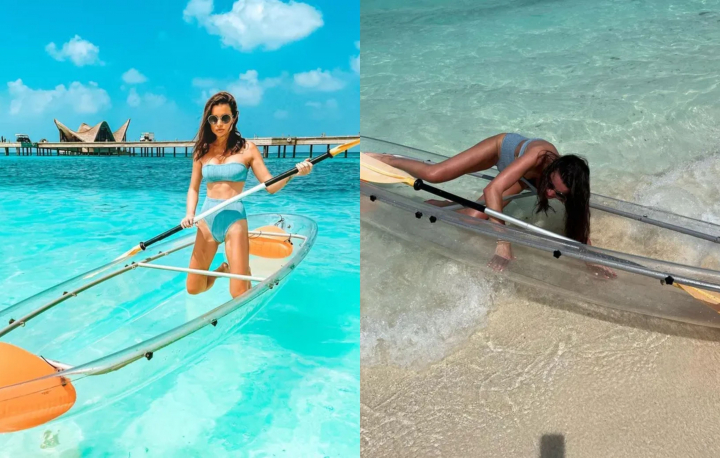 Asteptari VS realitatea! Ksenia Borodina s-a facut de ras in Maldive - FOTO