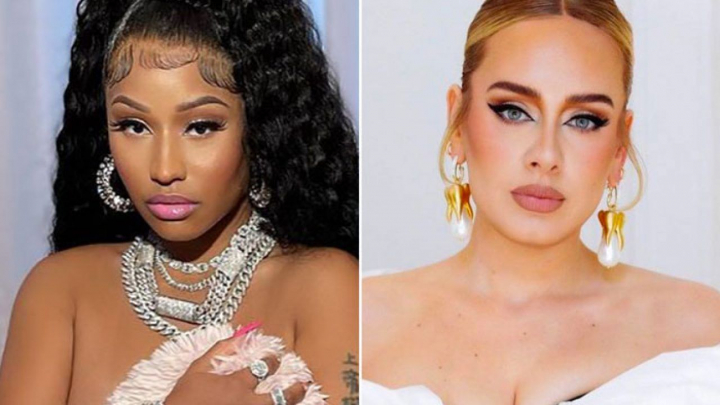 Nicki Minaj si-a luat revansa. Cat de bine o imita pe Adele. James Cordon, uimit: „Esti o actrita geniala” - VIDEO Nicki Minaj si-a luat revansa. Cat de bine o imita pe Adele. James Cordon, uimit: „Esti o actrita geniala” - VIDEO