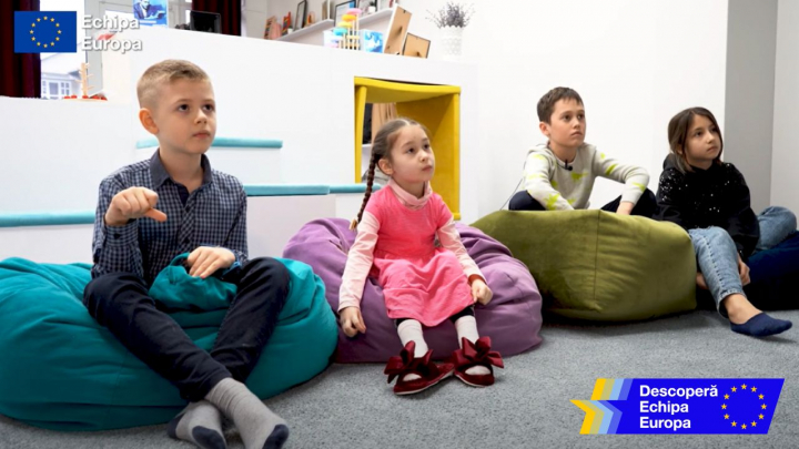 Uniunea Europeana ajuta copii din Republica Moldova sa devina genii Uniunea Europeana ajuta copii din Republica Moldova sa devina genii