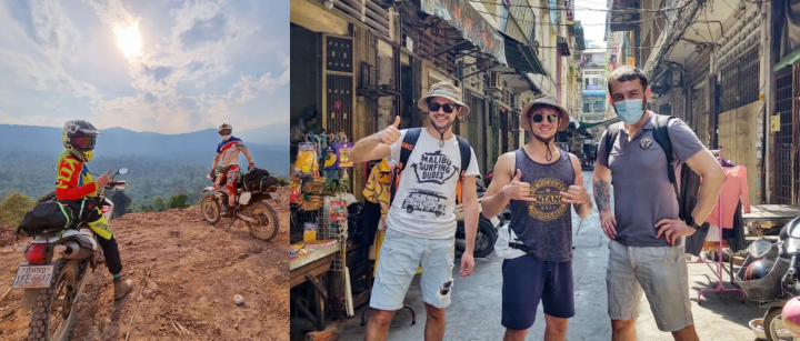 Au strabatut Cambodgia pe 2 roti si au ramas cu amintiri pe toata viata! Victor Logos, Dan Untura si Tudor Mardari - despre coltisorul de rai pe care l-au descoperit: „Este o tara tropicala care la fiecare 100 de kilometri isi schimba radical peisajele.” - VIDEO