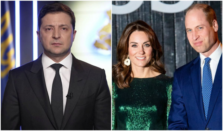 Presedintele Ucrainei, Volodimir Zelenski, mesaj de multumire pentru Ducii de Cambridge - FOTO Presedintele Ucrainei, Volodimir Zelenski, mesaj de multumire pentru Ducii de Cambridge - FOTO