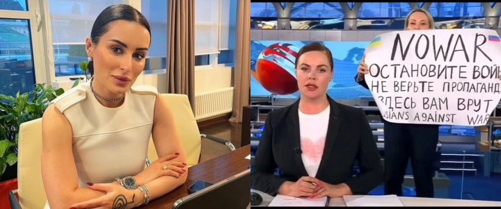 Ce spune Tina Kandelaki despre jurnalista care a protestat in direct impotriva razboiului declansat de Putin: „Cine a ajutat-o pe ea sa faca acest lucru?” Ce spune Tina Kandelaki despre jurnalista care a protestat in direct impotriva razboiului declansat de Putin: „Cine a ajutat-o pe ea sa faca acest lucru?”