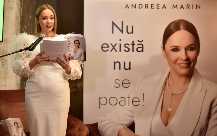 Andreea Marin a lansat „Nu exista nu se poate”, o carte care nu te lasa sa renunti la visurile tale - FOTO Andreea Marin a lansat „Nu exista nu se poate”, o carte care nu te lasa sa renunti la visurile tale - FOTO