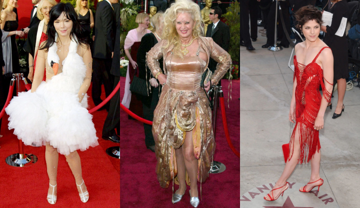 S-au dat de gol pe covorul rosu! Cele mai nereusite tinute ale celebritatilor din toata istoria a premiilor Oscar - FOTO S-au dat de gol pe covorul rosu! Cele mai nereusite tinute ale celebritatilor din toata istoria a premiilor Oscar - FOTO
