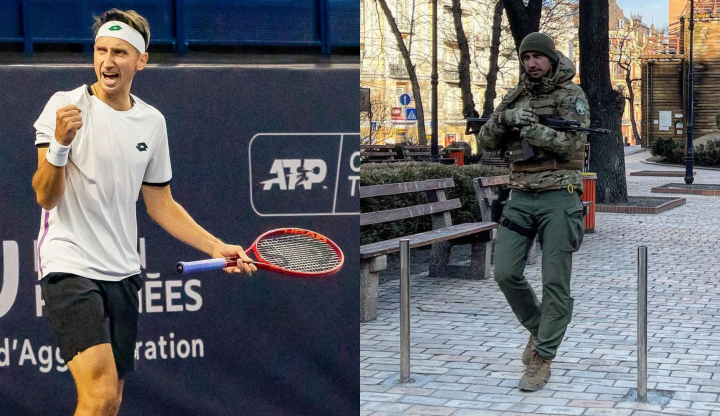 Fostul tenismen ucrainean Sergiy Stakhovsky, din vacanta direct in razboi. Patruleaza strazile din Kiev cu o arma in mana: „Am vazut oameni impuscati in spate in timp ce incercau sa-si paraseasca casele” - VIDEO Fostul tenismen ucrainean Sergiy Stakhovsky, din vacanta direct in razboi. Patruleaza strazile din Kiev cu o arma in mana: „Am vazut oameni impuscati in spate in timp ce incercau sa-si paraseasca casele” - VIDEO