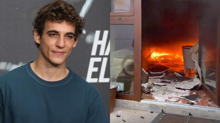 Miguel Herran din Casa de Papel, cu apartamentul in flacari! A sarit pe fereastra ca sa se salveze din incendiu - FOTO