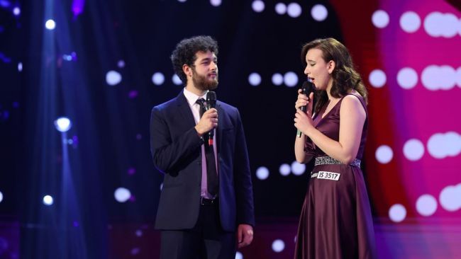 Evelina Barcan si Rares Bonciu au cantat impecabil piesa „All I ask of you”, la Romanii au Talent Evelina Barcan si Rares Bonciu au cantat impecabil piesa „All I ask of you”, la Romanii au Talent