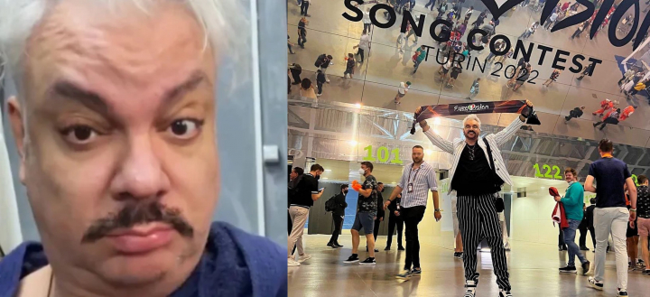 De la Monaco, direct la Torino cu elicopterul! Cantaretul Filip Kirkorov a fost surprins la Eurovision, chiar daca Rusia a fost exclusa: „A fost o invitatie..” De la Monaco, direct la Torino cu elicopterul! Cantaretul Filip Kirkorov a fost surprins la Eurovision, chiar daca Rusia a fost exclusa: „A fost o invitatie..”