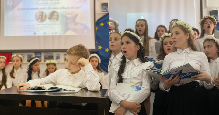 „Sa cante milioane de copii!” Suntem in anul cultural Eugen Doga, iar cu aceasta ocazie a fost organizat un concert special, dedicat pacii: „Cred ca acesti copiii vor fi mai cuminti si nu vor provoca razboaie” - VIDEO „Sa cante milioane de copii!” Suntem in anul cultural Eugen Doga, iar cu aceasta ocazie a fost organizat un concert special, dedicat pacii: „Cred ca acesti copiii vor fi mai cuminti si nu vor provoca razboaie” - VIDEO