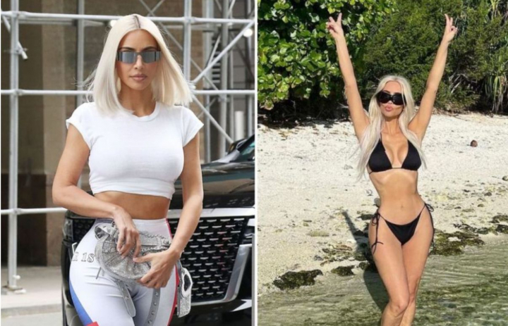 Kim Kardashian, mai slaba ca niciodata. Vedeta celebra pentru rotunjimile ei a pierdut 10 kg in ultimele 3 luni