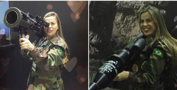 Modelul brazilian Thalita a murit in urma unui atac cu rachete rusesti la Harkov. Ea se alaturase armatei ucrainene ca lunetist