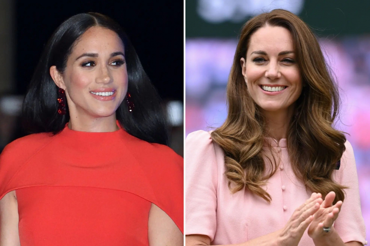 Meghan Markle, in centrul atentiei dupa ce a purtat o tinuta asemanatoare cu cea a lui Kate Middleton de la lansarea Top Gun - FOTO