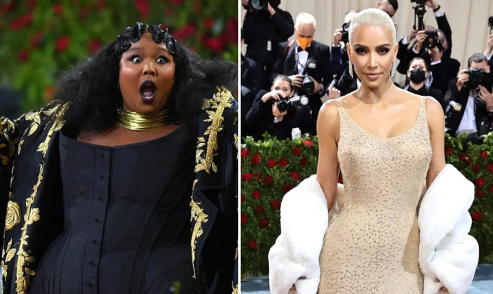 Kim Kardashian - inspiratie pentru Lizzo! Vezi tinuta nonconformista pe care a purtat-o interpreta pentru coperta revistei Elle - FOTO