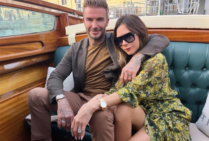 David Beckham si-a surprins fanii cu un videoclip hazliu in care apare sotia lui, Victoria Beckham: „Nici macar nu pot bea o cafea linistit” - VIDEO
